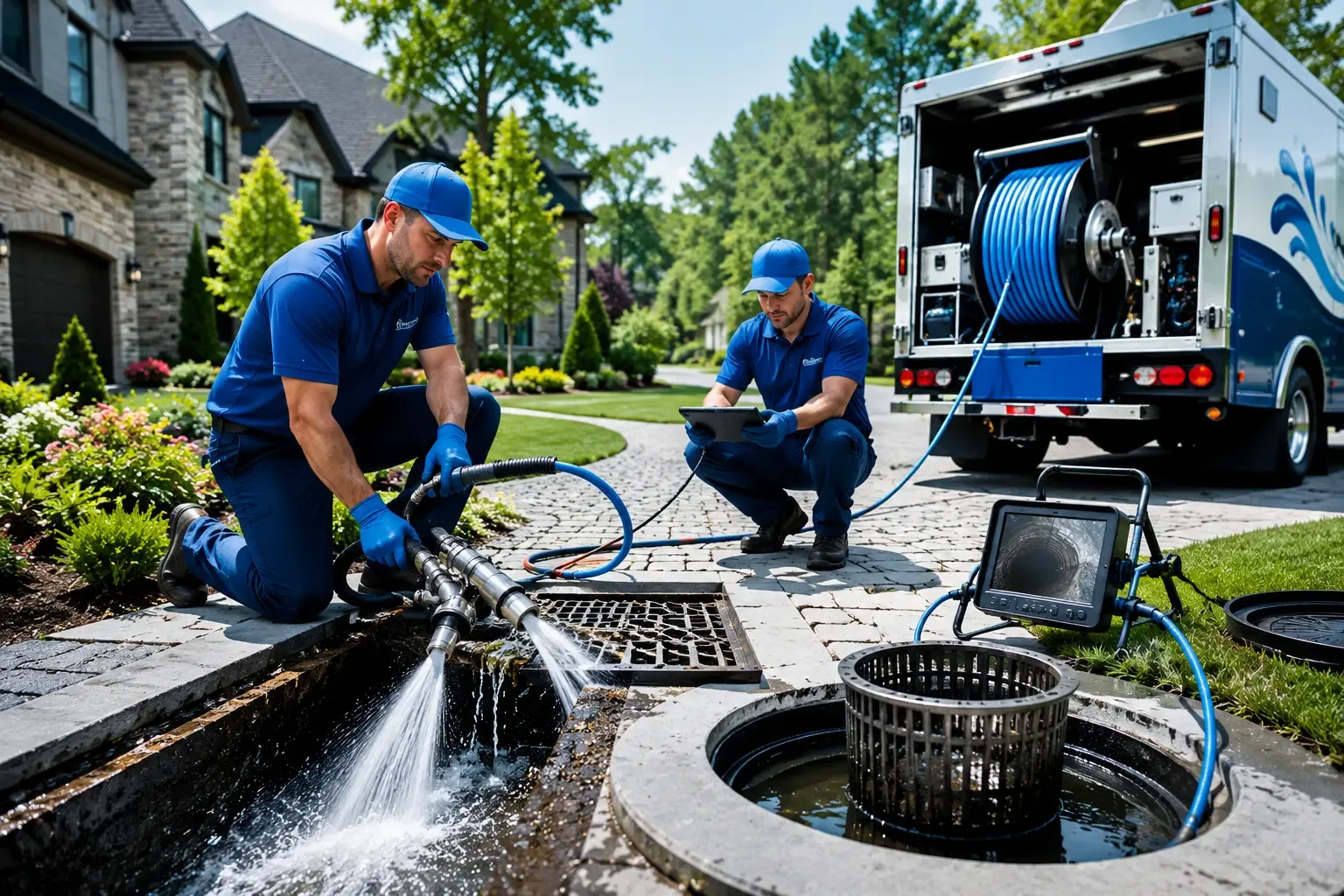 Local outdoor drain cleaning professionals in Fishers, IN