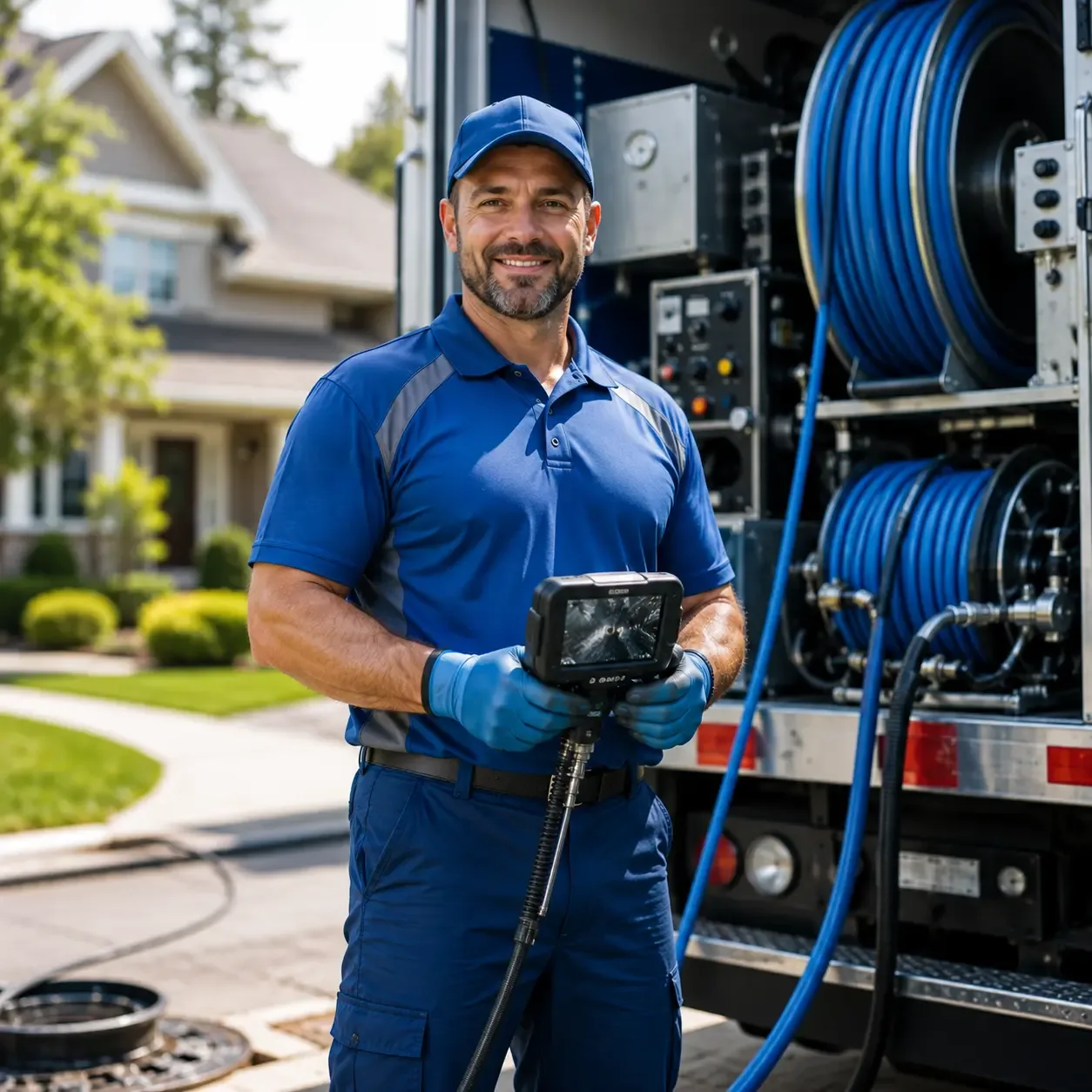 Local outdoor drain cleaning specialists in Fishers, IN